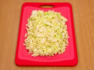 Салат с кукурузой и капустой