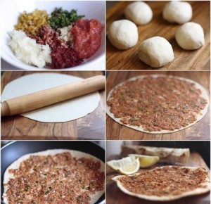 Лахмаджун — аппетитнейшая лепешка с мясом